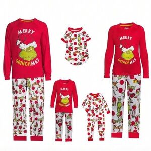 Merry Grinchmas Family  Pajamas Set
